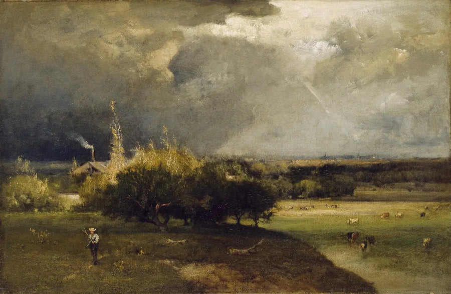 La tempesta in arrivo - George Inness