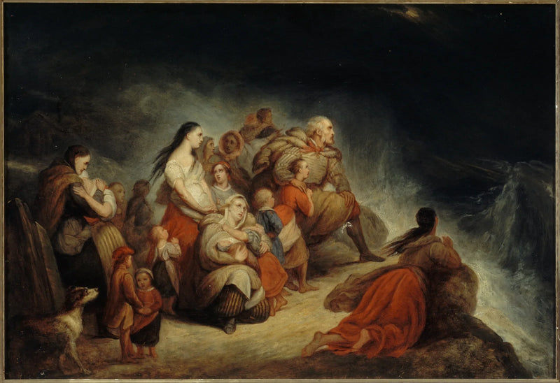 La tempesta - Ary Scheffer
