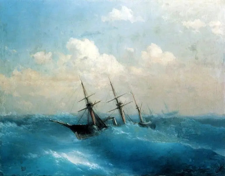 La tempesta - Ivan Aïvazovski