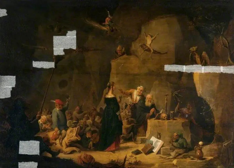 La Tentazione di Sant'Antonio - David Teniers il Giovane