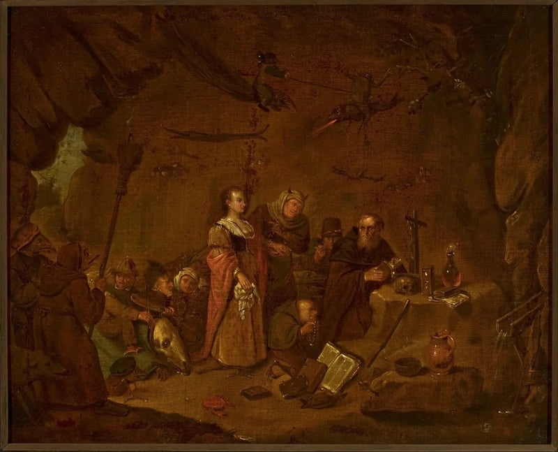 La Tentazione di san Antonio - David Teniers il Giovane