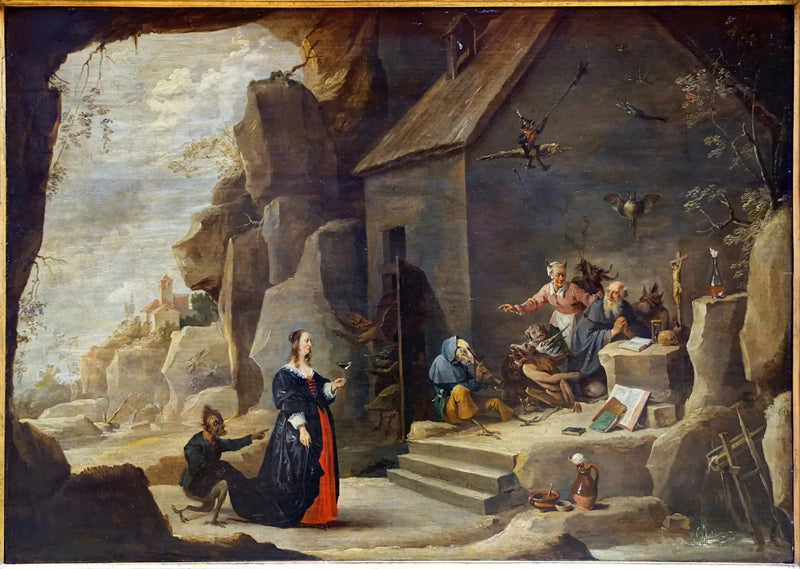 La Tentazione di sant'Antonio - David Teniers il Giovane