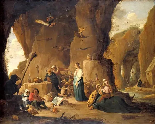 La Tentazione di sant'Antonio - David Teniers il Giovane