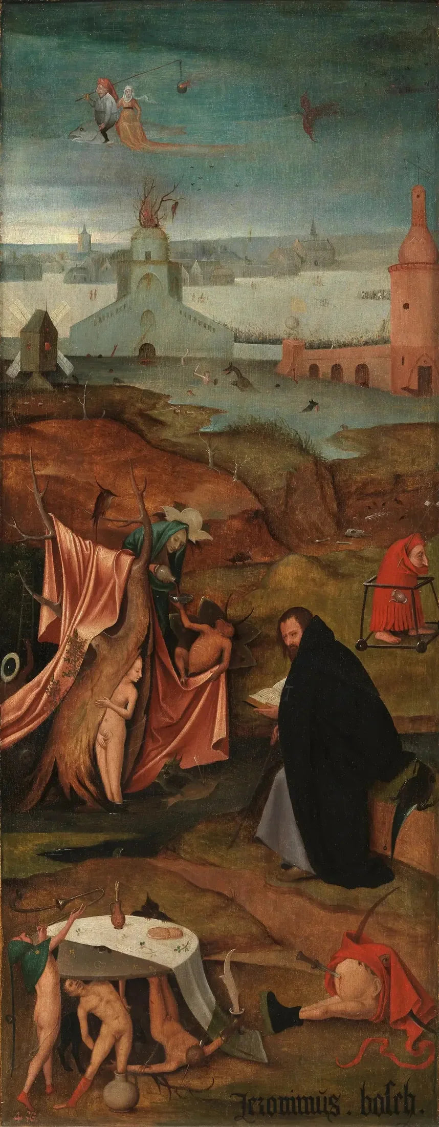 La tentazione di sant'Antonio - Hieronymus Bosch