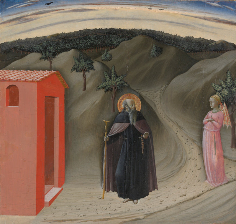 La tentazione di san Antonio l'abate - Master of the Osservanza