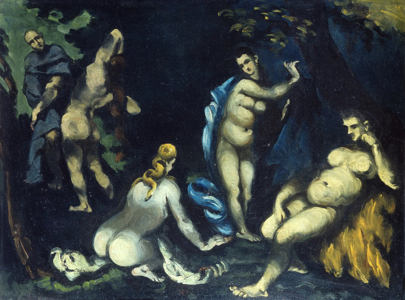La Tentazione di sant'Antonio - Paul Cézanne