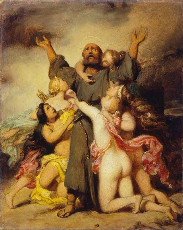 La Tentazione di Sant'Antonio - Paul Delaroche