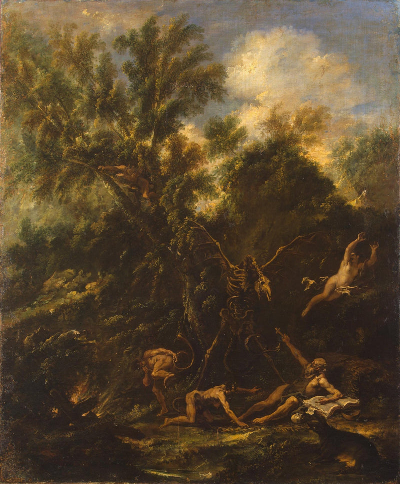 La Tentazione di sant'Antonio - Sebastiano Ricci