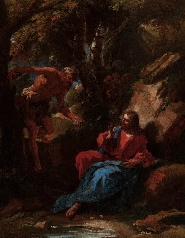 La Tentazione del Cristo - Sebastiano Ricci