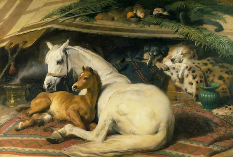 La Tenda araba - Edwin Henry Landseer