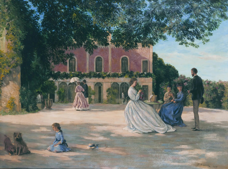 La Terrazza di Méric - Frédéric Bazille