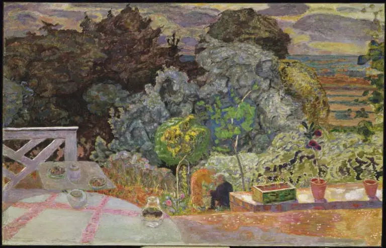 La terrazza - Pierre Bonnard
