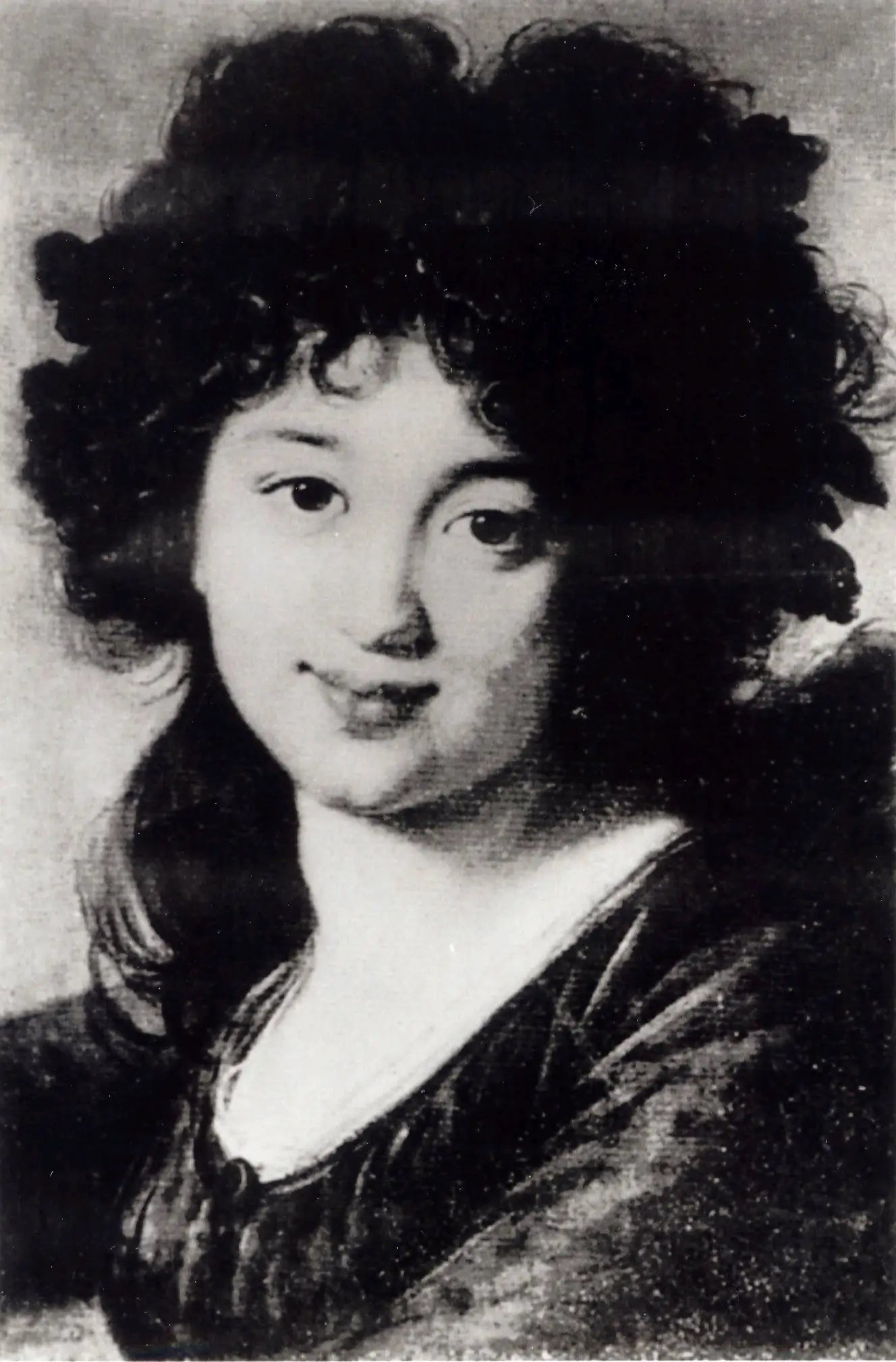 La Tête d’une Ménade - Portrait de Pelagia Franciszkowa Sapieżyna née Potocka. - Élisabeth Vigée Le Brun - Alpha