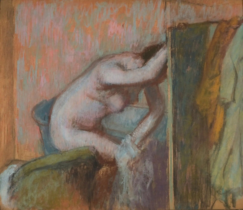 La Toilette dopo il bagno - Edgar Degas