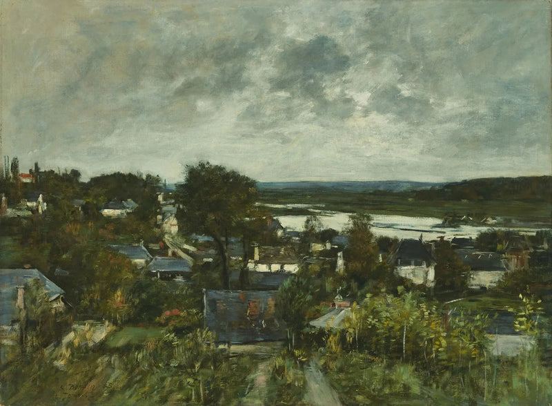 La Touques vicino a Deauville - Eugène Boudin