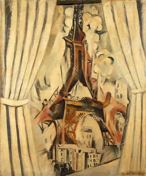 La torre con le tende - Robert Delaunay
