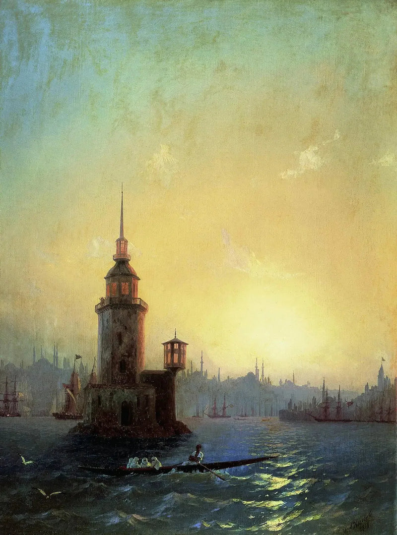 La Torre di Léandre - Ivan Aïvazovski
