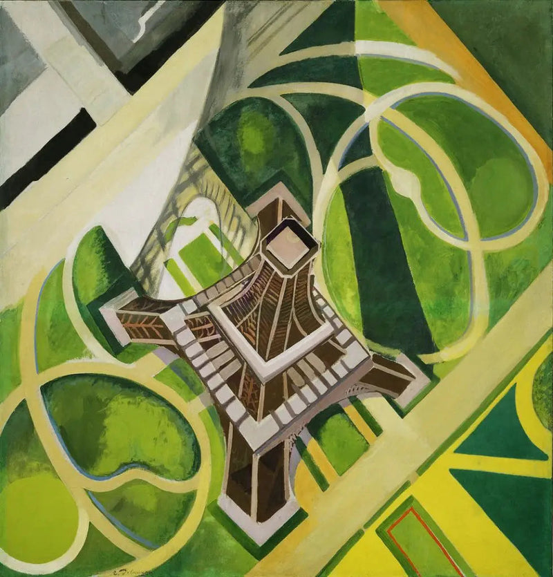 La Torre Eiffel e i Giardini del Campo di Marte - Robert Delaunay