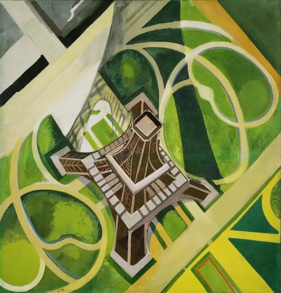La Torre Eiffel e i Giardini del Campo di Marte - Robert Delaunay