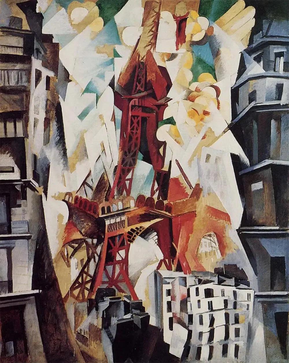 La Tour Eiffel - Robert Delaunay image 1 reproduction réalisée par Alpha Reproduction