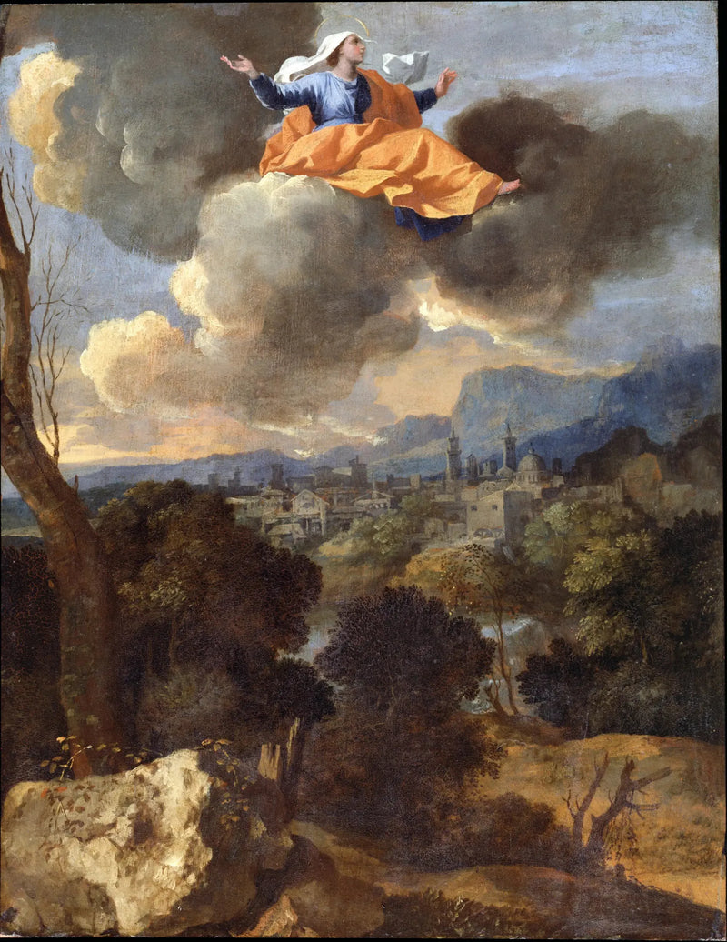 La Traslazione miracolosa di Santa Rita da Cascia - Nicolas Poussin
