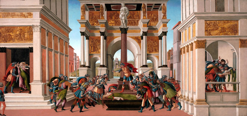 La Tragedia di Lucrezia - Sandro Botticelli