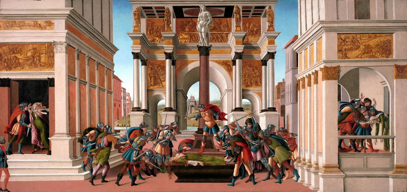 La Tragedia di Lucrezia - Sandro Botticelli