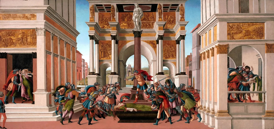 La Tragedia di Lucrezia - Sandro Botticelli