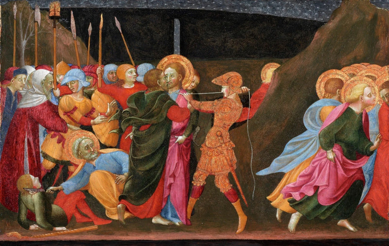La tradimento di Cristo - Stefano di Giovanni (Sassetta)