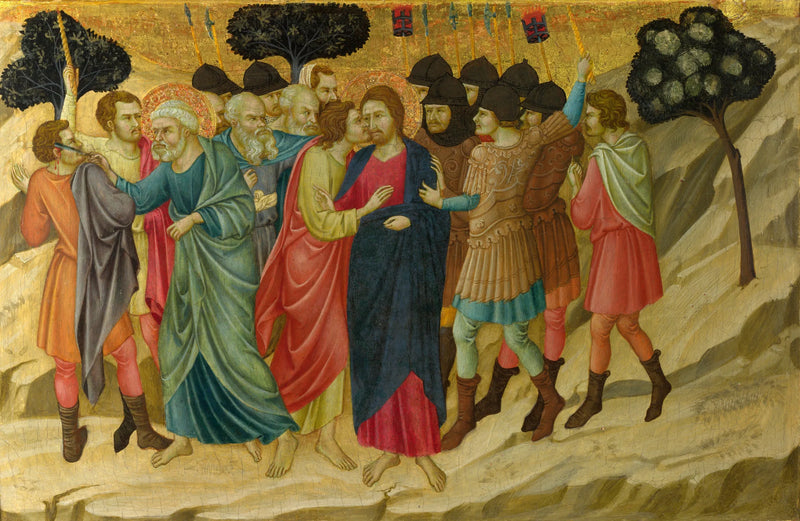 La tradimento di Cristo - Ugolino di Nerio