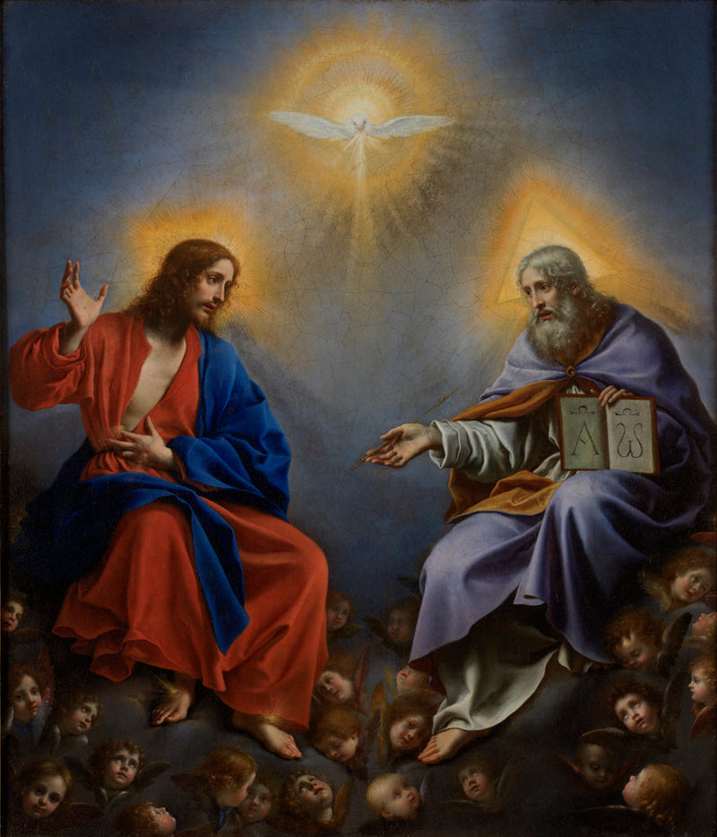 La Trinité dans la gloria - Carlo Dolci