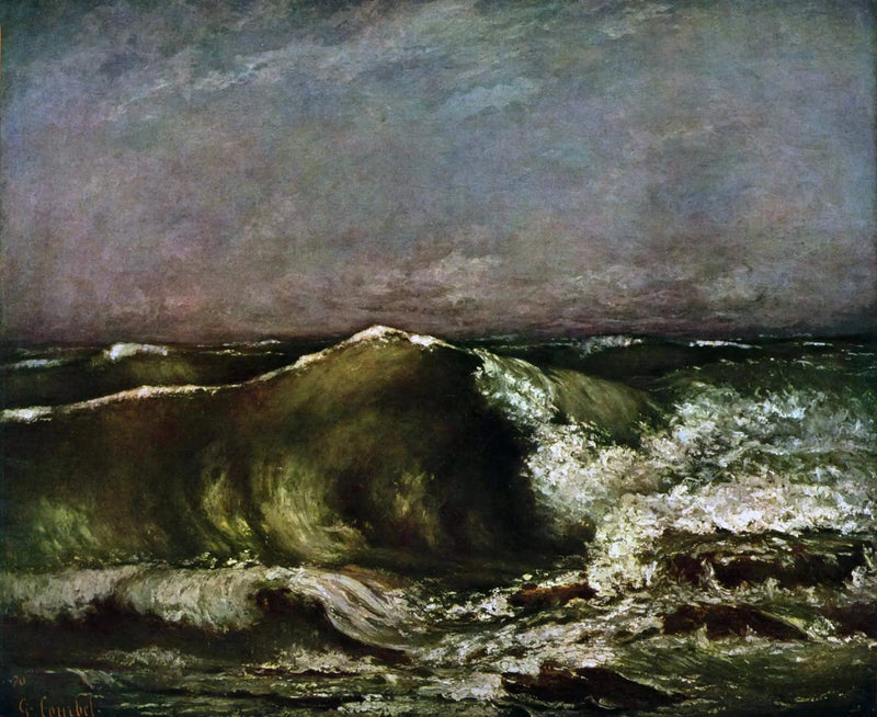 La onda - Gustave Courbet