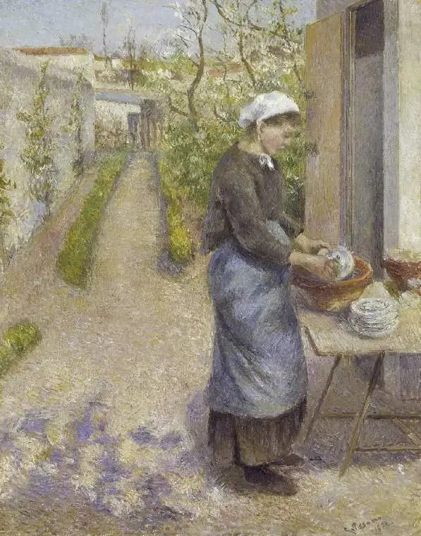 La ceramica - Camille Pissarro