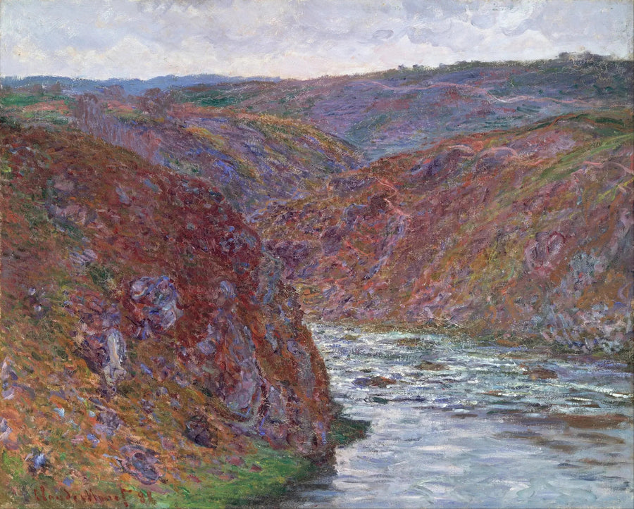 La valle della Creuse (giorno grigio) - Claude Monet
