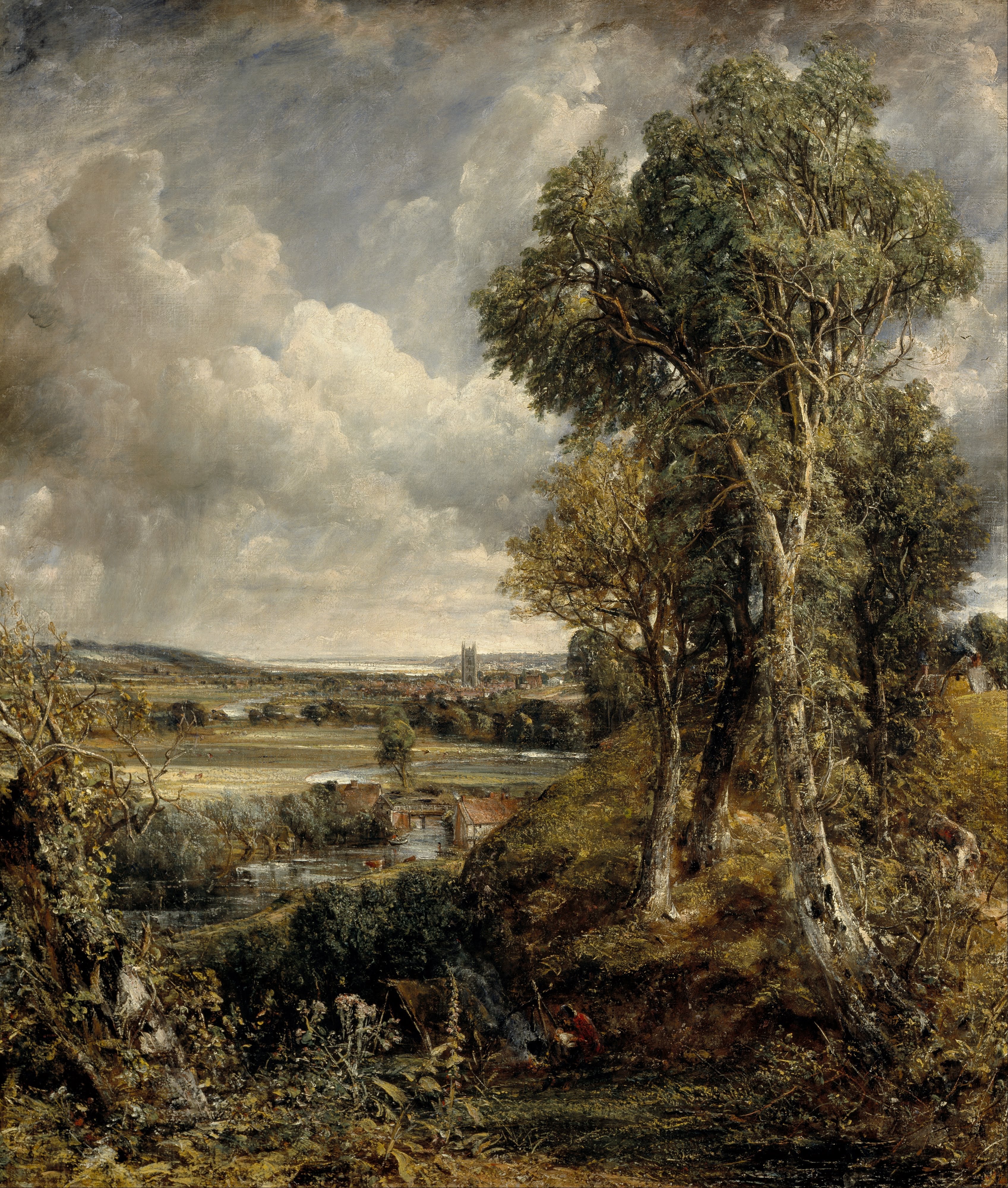 La vallée de Dedham - John Constable - Alpha Reproduction