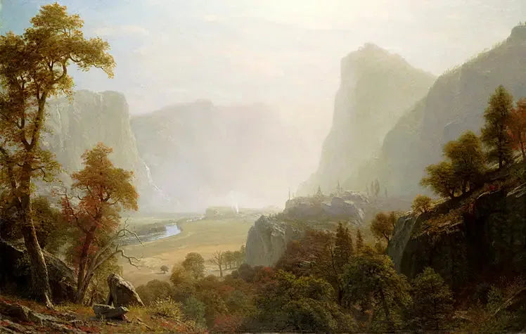 La valle di Hetch-Hetchy, California - Albert Bierstadt