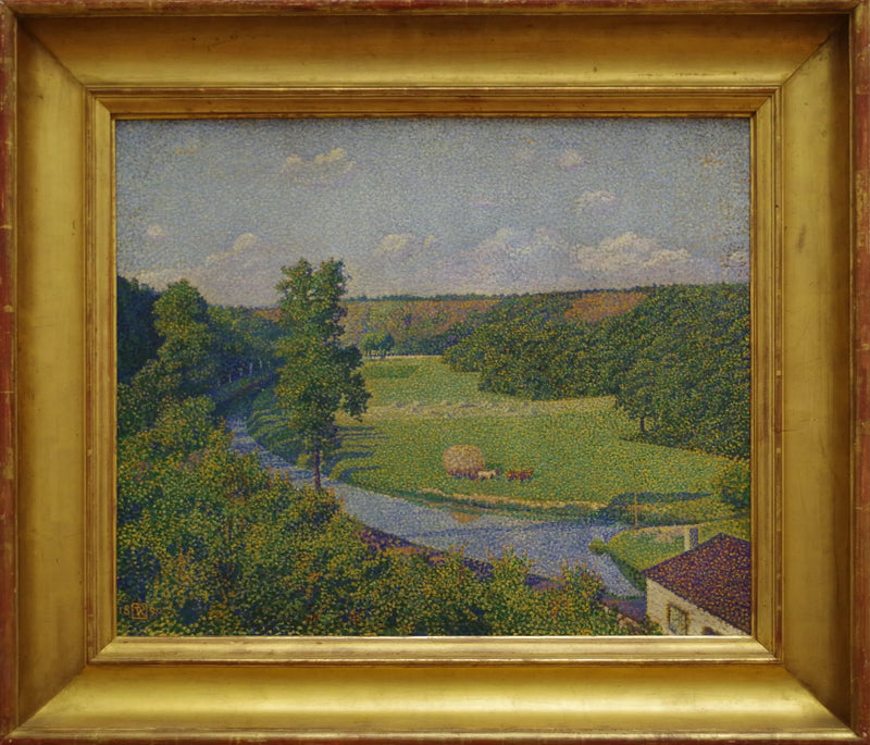 La valle del Sambre - Theo van Rysselberghe