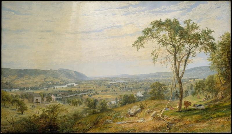La valle del Wyoming - Jasper Francis Cropsey