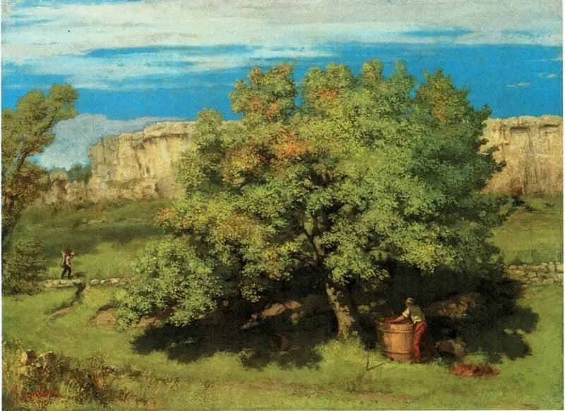 La vendange à Ornans, sotto la Roche-du-Mont - Gustave Courbet