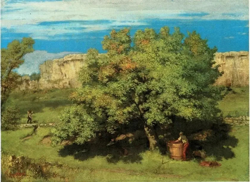 La vendange à Ornans, sotto la Roche-du-Mont - Gustave Courbet
