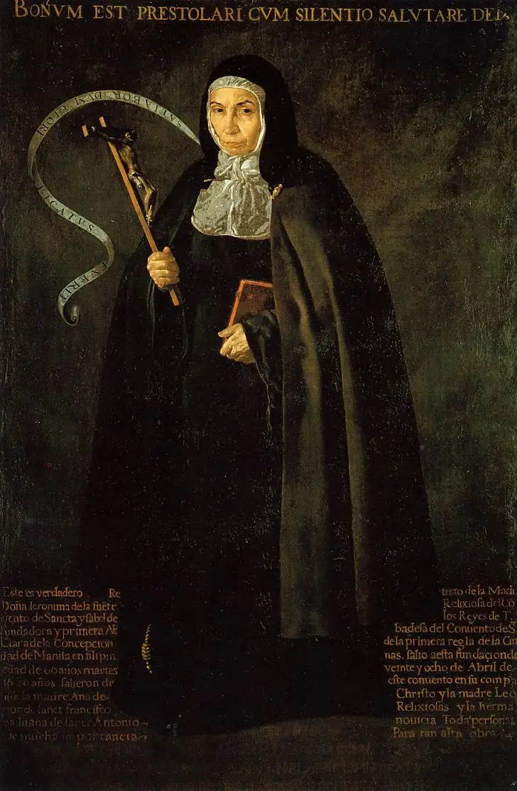 La Venerabile Madre Jerónima de la Fuente - Diego Velázquez