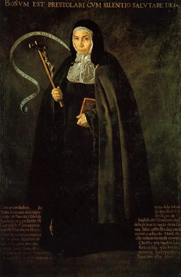 La Venerabile Madre Jerónima de la Fuente - Diego Velázquez