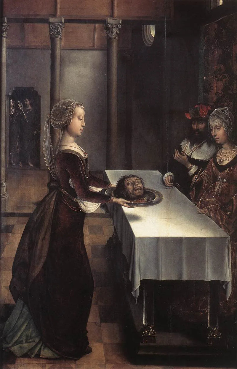 La vendetta di Erodiade - Juan de Flandes