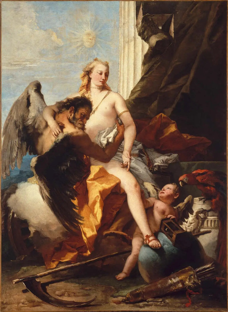 La verità svelata dal tempo - Giovanni Battista Tiepolo