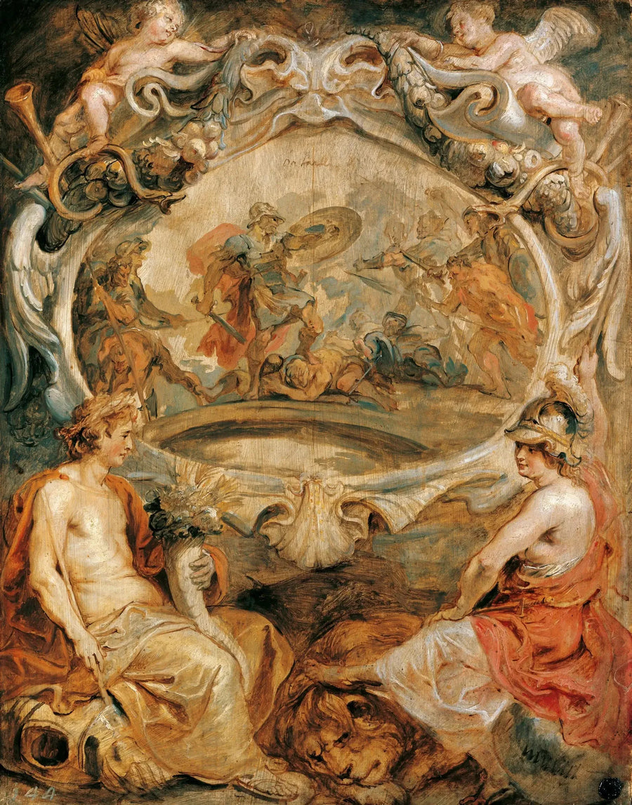 La vittoria di Enrico IV a Coutras - Peter Paul Rubens