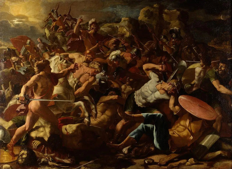 La Vittoria di Giosuè sugli Amoriti - Nicolas Poussin