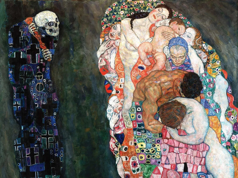 La Vita e la Morte - Gustav Klimt