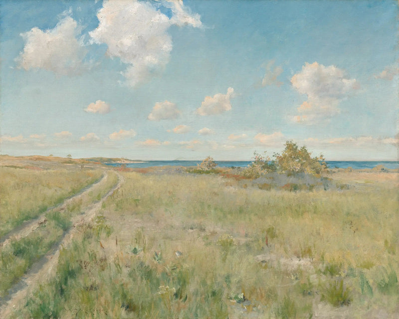 La vecchia strada verso il mare - William Merritt Chase