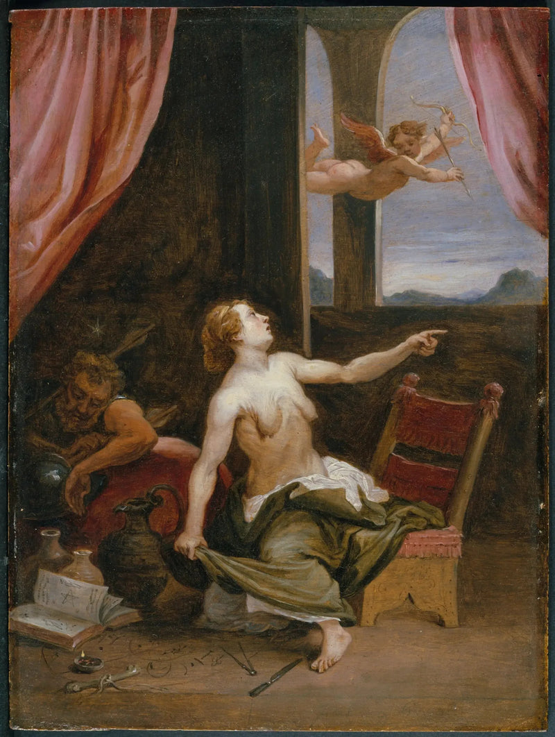 La vecchiaia alla ricerca della giovinezza - David Teniers il Giovane