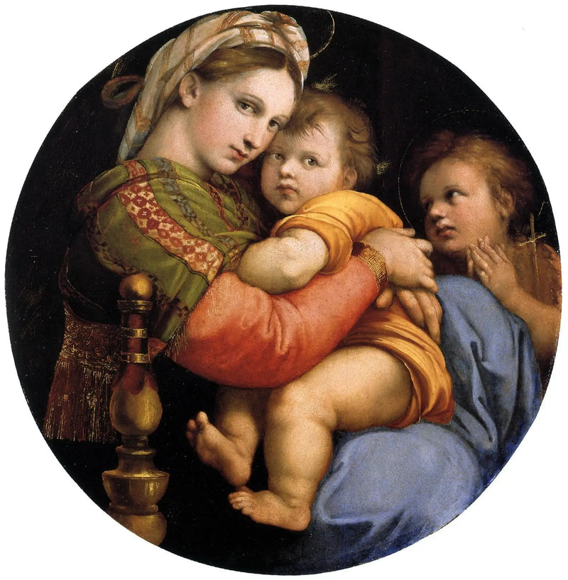 La Vergine con la sedia - Raffaello Sanzio